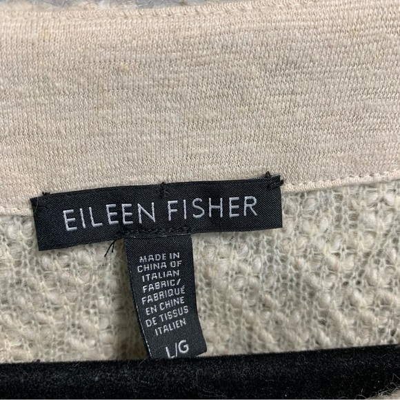 Eileen Fisher Chevron Sweater Jacket - Picture 6 of 7